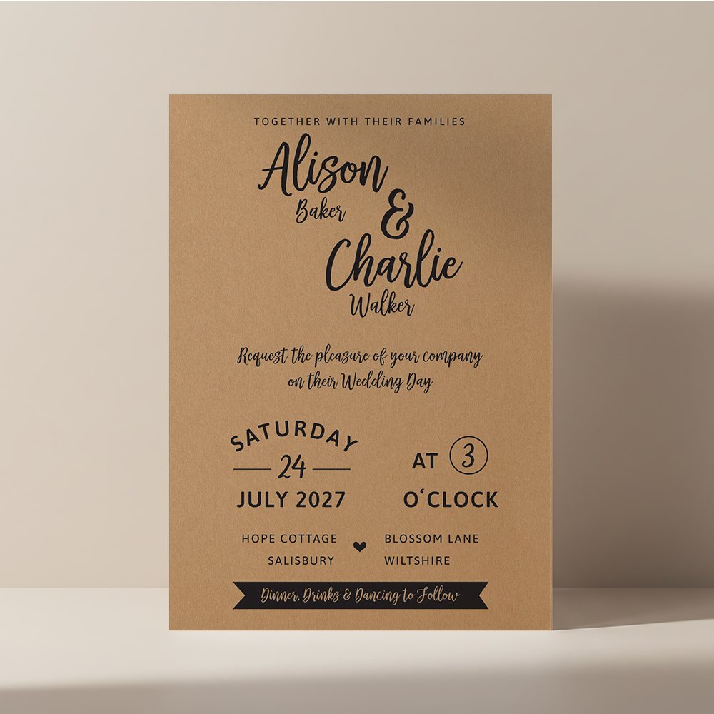 Fun Kraft invitation