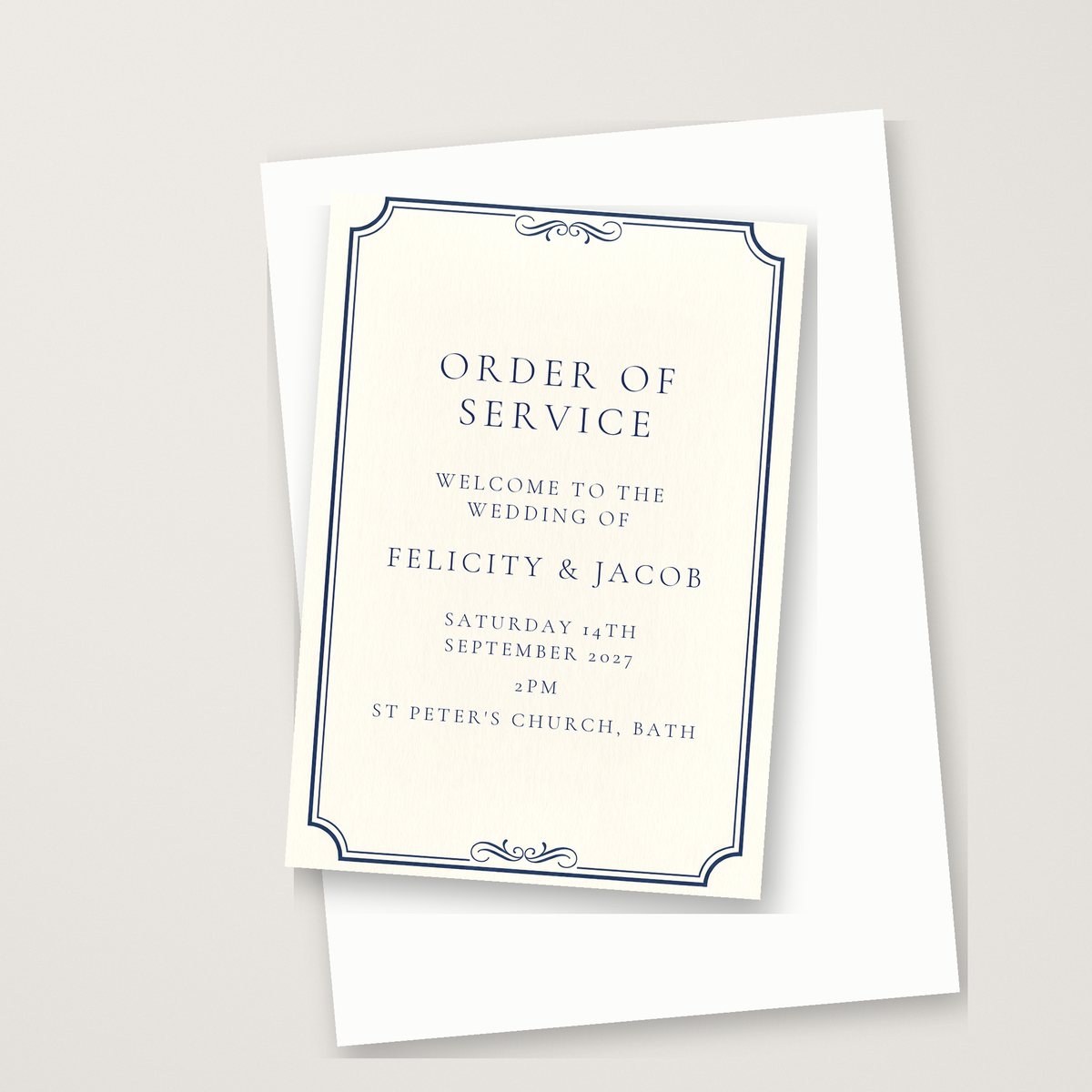 All the Curves Order of Service