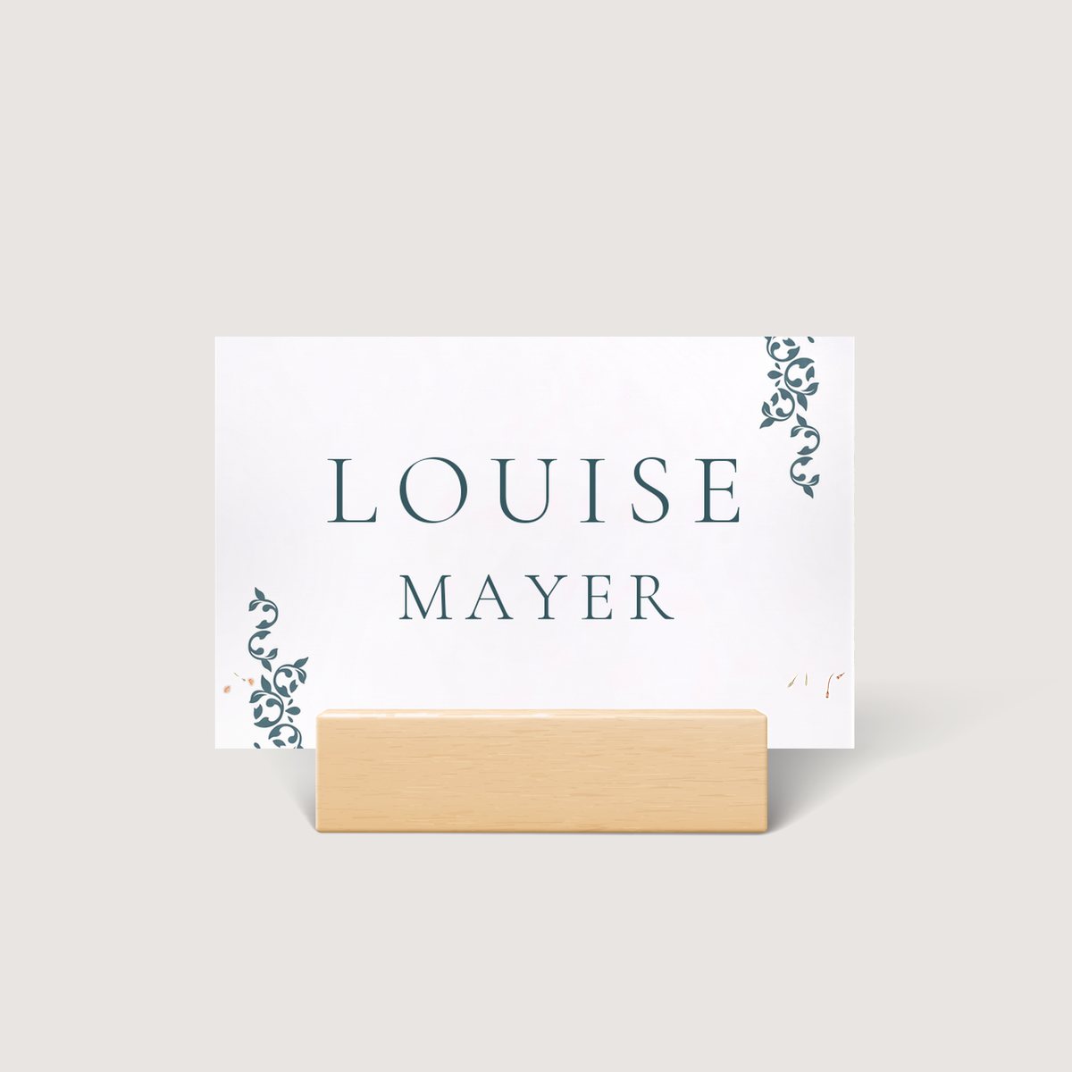 Charmingly Beautiful Place Card