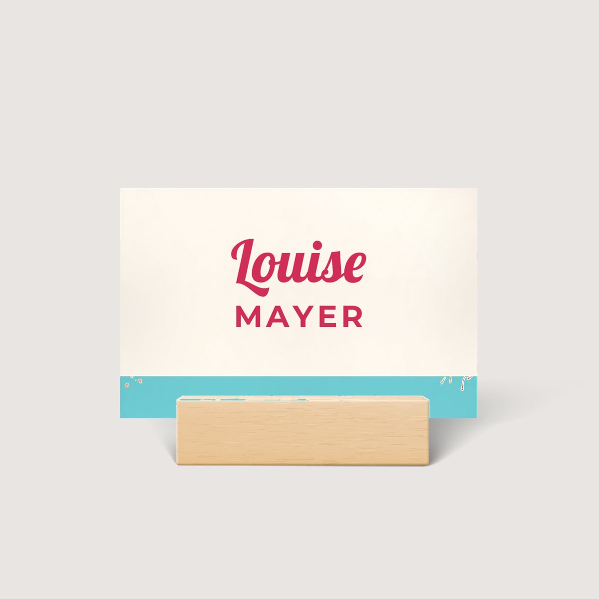 Good Times Place Card