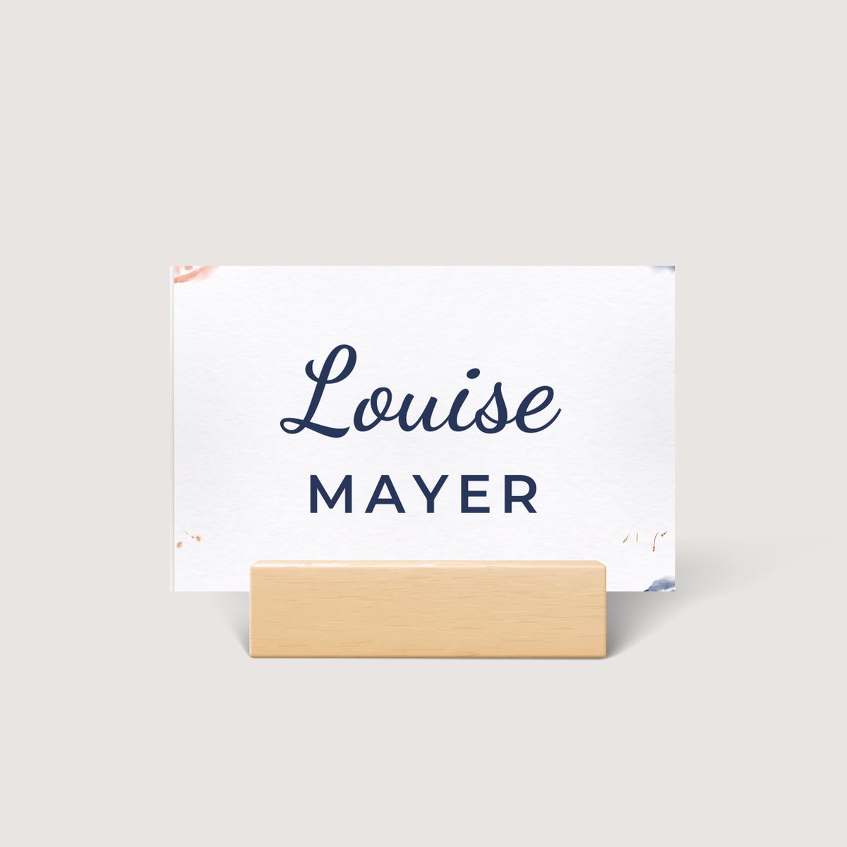 Jetting Off Place Card
