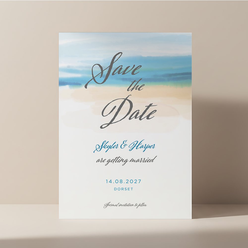 Beach Dream Save the Date