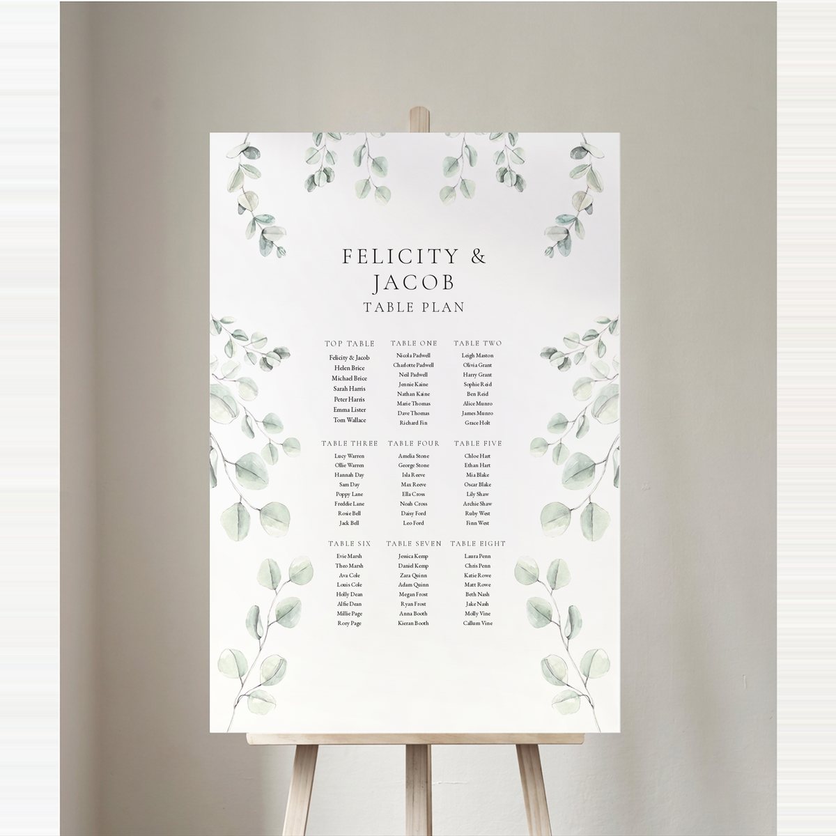 Eucalyptus Dream Table Plan